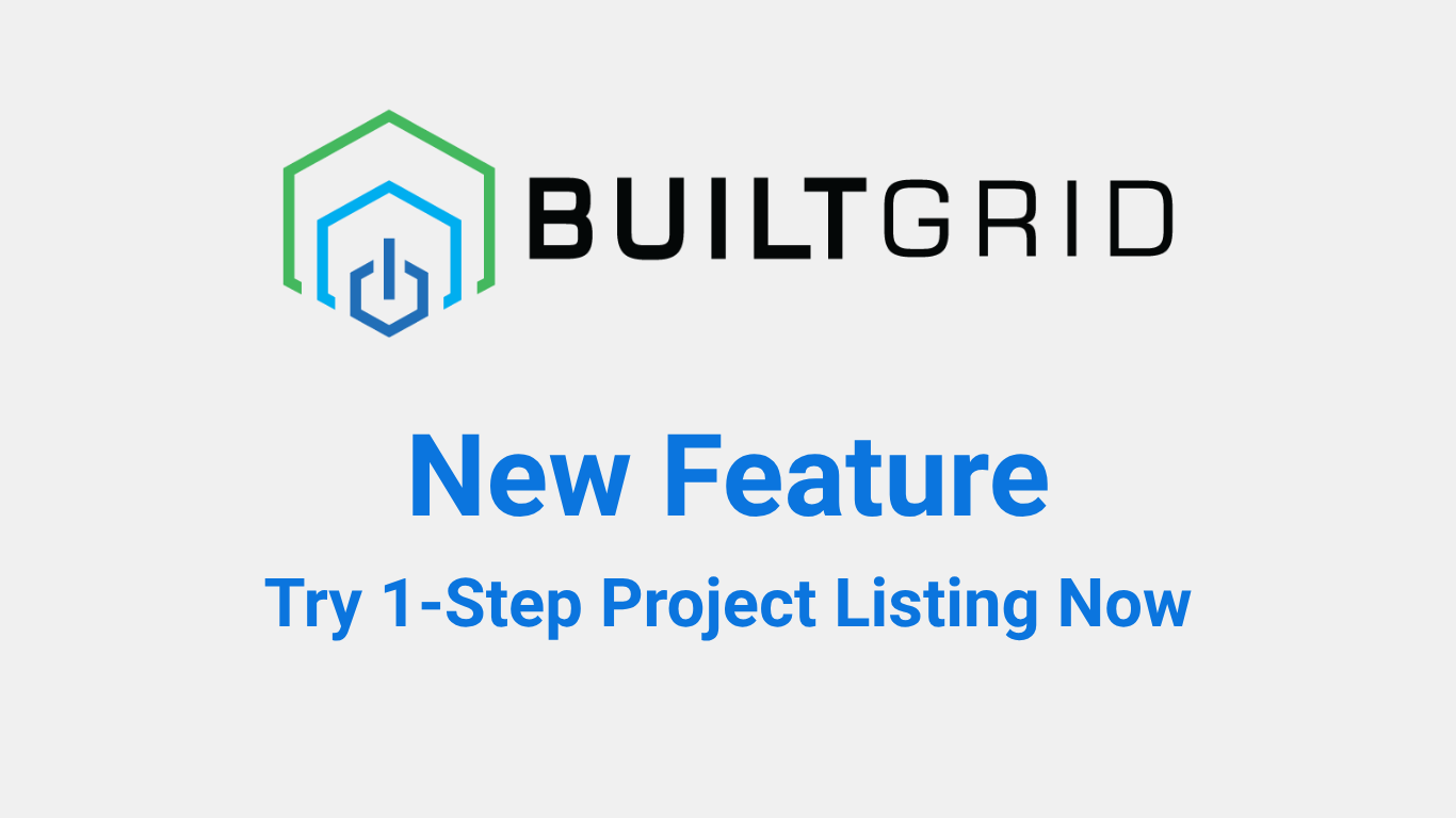 1-step project listing