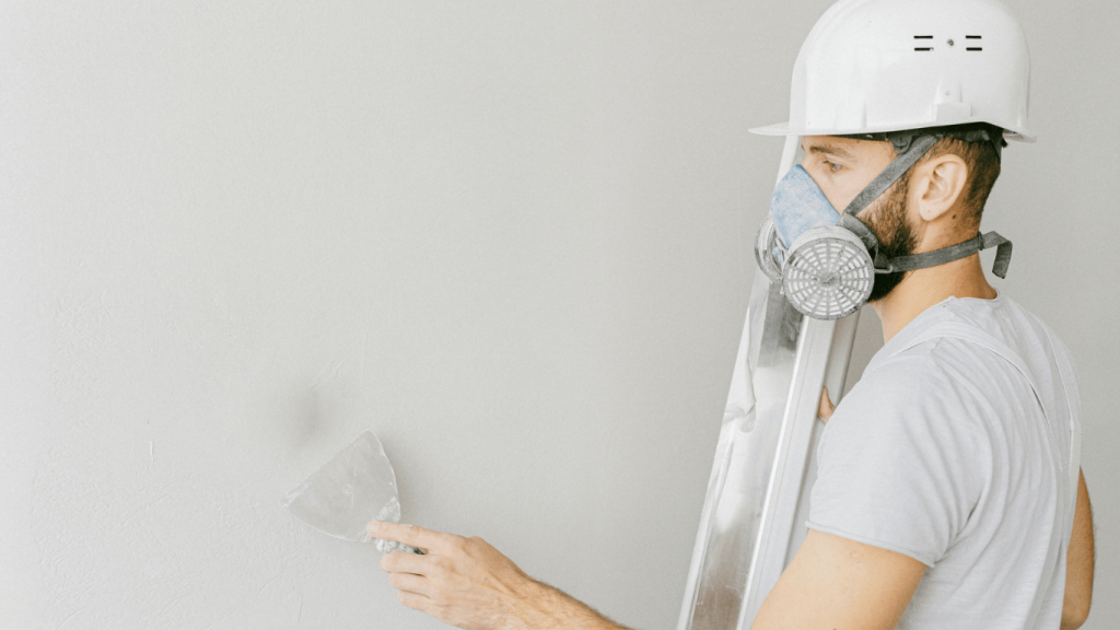 trade plasterer managing workload across multiple builder projects on site